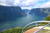 294 Aussicht Stegastein am Auerlandsfjord