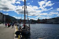 313 Bergen, Hafen mit Fischmarkt