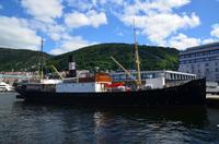 323 Bergen, Dampfschiff