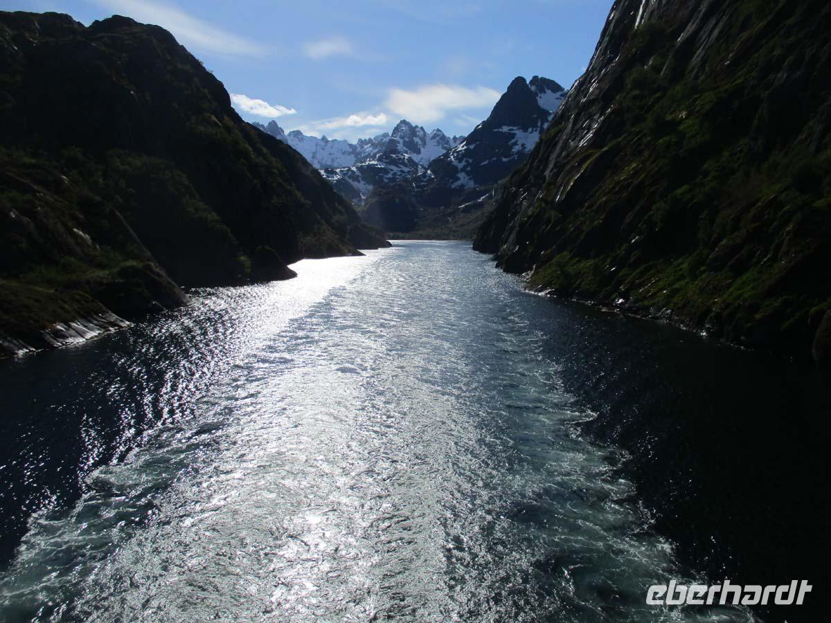 Ausfahrt aus dem Trollfjord