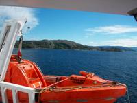 Fahrt mit den Hurtigruten 