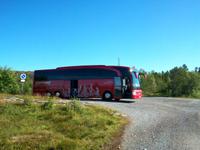 Unser Reisebus auf dem Varden