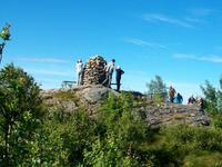 Eberhardt Reisegruppe auf dem Varden