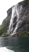 Fjordfahrt Geiranger (Wasserfall 