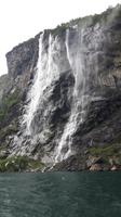 Fjordfahrt Geiranger (Wasserfall 