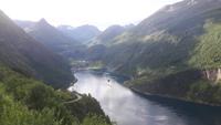 Adlerstrasse (Blick auf den Geirangerfjord)