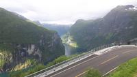 Adlerstrasse (Blick auf den Geirangerfjord)