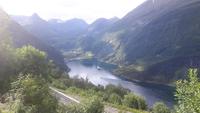 Adlerstrasse (Blick auf den Geirangerfjord)