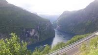 Adlerstrasse (Blick auf den Geirangerfjord)