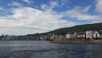 Fährüberfahrt von Molde nach Vestnes (Romsdalsfjord - Blick auf Molde)