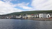 Fährüberfahrt von Molde nach Vestnes (Romsdalsfjord - Blick auf Molde)