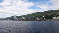 Fährüberfahrt von Molde nach Vestnes (Romsdalsfjord - Blick auf Molde)