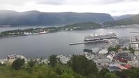 Ålesund (Ausblick vom Hausberg Aksla)