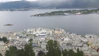 Ålesund (Ausblick vom Hausberg Aksla)