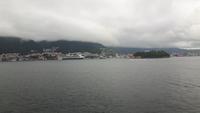 Fahrt mit der Hurtigrute von Florø nach Bergen (Ankunft in Bergen)