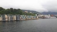 Fahrt mit der Hurtigrute von Florø nach Bergen (Ankunft in Bergen)
