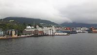 Fahrt mit der Hurtigrute von Florø nach Bergen (Ankunft in Bergen)