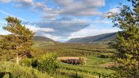145 Dombas, E-Bike-Elchsafari, Blick ins Gudbrandsdal