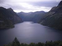Blick in den Geirangerfjord