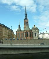 Stockholm, Kirche auf der Ritterinsel