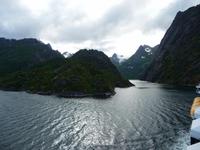 Einfahrt Trollfjord