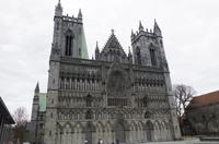 Trondheim Nidarosdom Westfassade