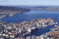 Bergen Blick vom Floyen