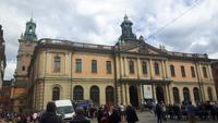 Stockholm (Altstadt - Nobelmuseum am Marktplatz)