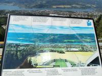 oberhalb der Schanzenanlage in Lillehammer