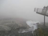 Trollstige im Nebel