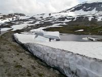 Eis am Djupvassvatnet 