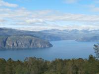 Fahrt übers Utvikfjell