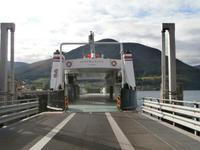Kaupanger Start zur Kreuzfahrt im Sognefjord