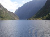 Kreuzfahrt im Sognefjord