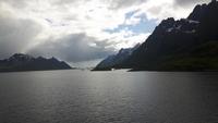 Fahrt mit der Hurtigrute von Stokmarknes nach Svolvær