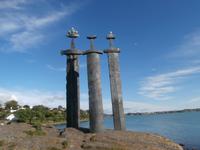 Stavanger-Schwerter im Felsen