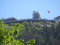 Bergen Blick auf den Hausberg