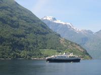 im Geiranger Fjord