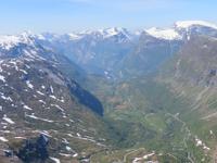 Blick Dalsnibba Geiranger