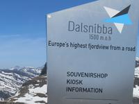 Dalsnibba 1500m hoch