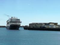 Fahrt mit der Hurtigrute von Stokmarknes nach Svolvær - Ankunft in Svolvær