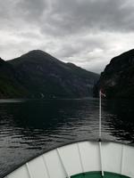 Fahrt auf dem Geirangerfjord
