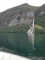 Fahrt auf dem Geirangerfjord