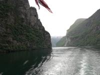Fahrt auf dem Geirangerfjord