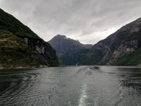 Fahrt auf dem Geirangerfjord