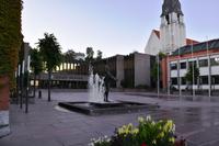 077 Molde, abendlicher Marktplatz