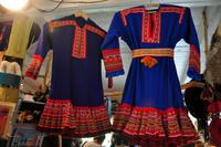 Die traditionelle Sami-Tracht.