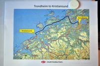 Die Route der MS Nordlys