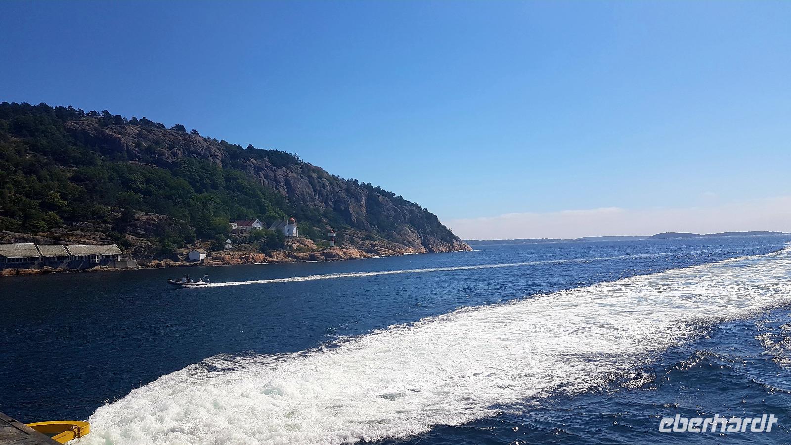 Ankunft in Kristiansand