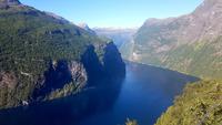 Geirangerfjord von der Adlerstraße aus